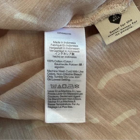 Madewell Daily Shirt in Bold Squiggles - Picture 4 of 4